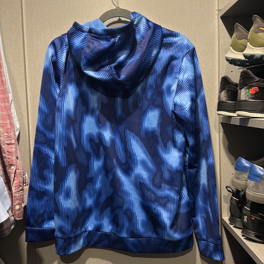 Under Armour Blue Activewear Hoodie Boys - Picture 2 of 4